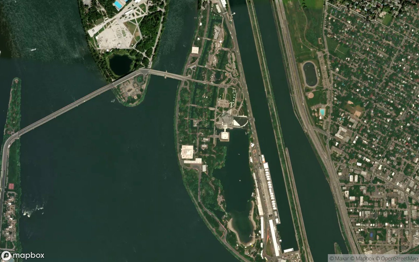 Gilles Villeneuve satellite view