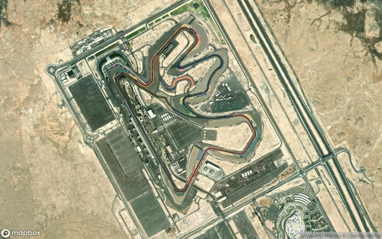 Losail satellite view